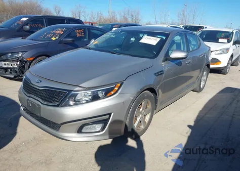 2015 Kia Optima Lx from USA, damaged, VIN 5XXGM4A77FG393556